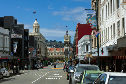 Dunedin street scene