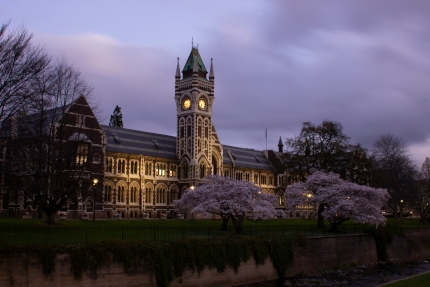 Otago clocktower building